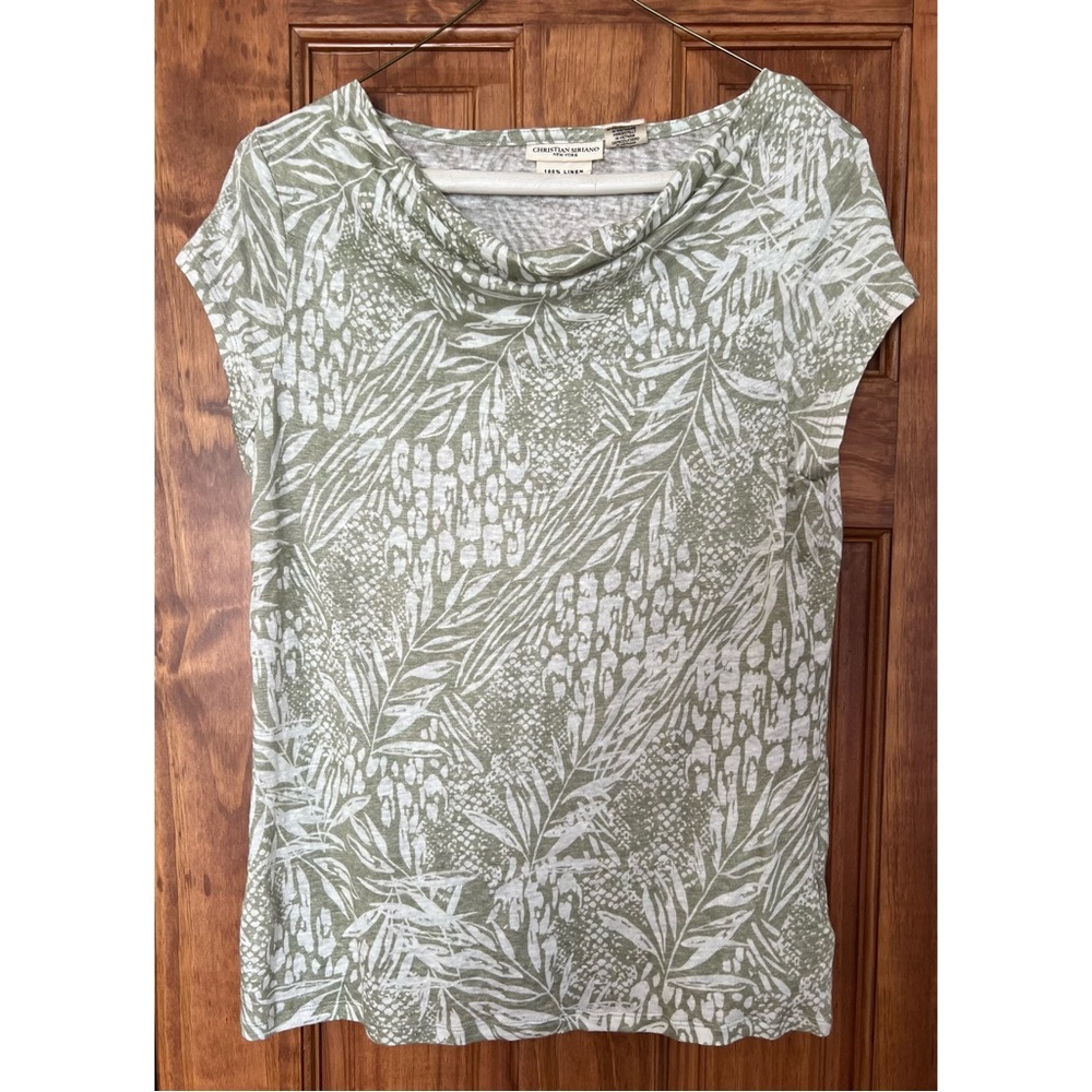 CHRISTIAN SIRIANO NEW YORK cowl neck shirt